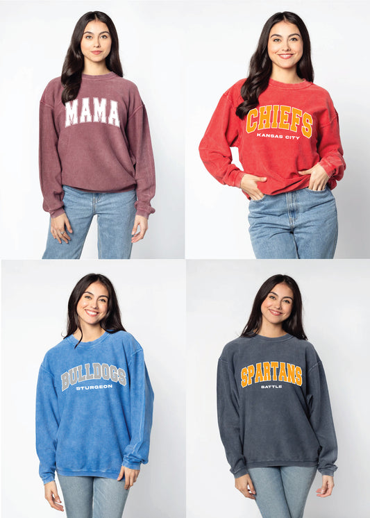 Custom Corded Team Crews