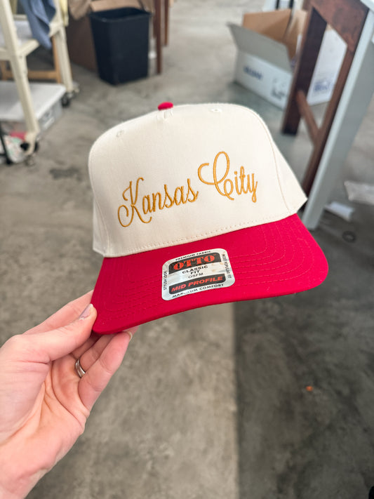Script Custom Text Embroidered Trucker Hat