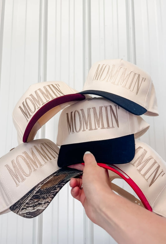 Mommin' Embroidered Trucker Hat