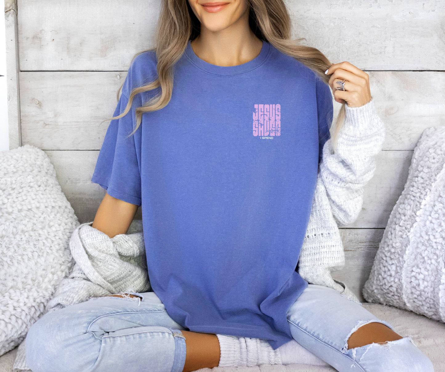 Jesus Saves I spend Christian Streetwear Tshirt