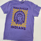 Custom Checkered Mascot Printed T-Shirt