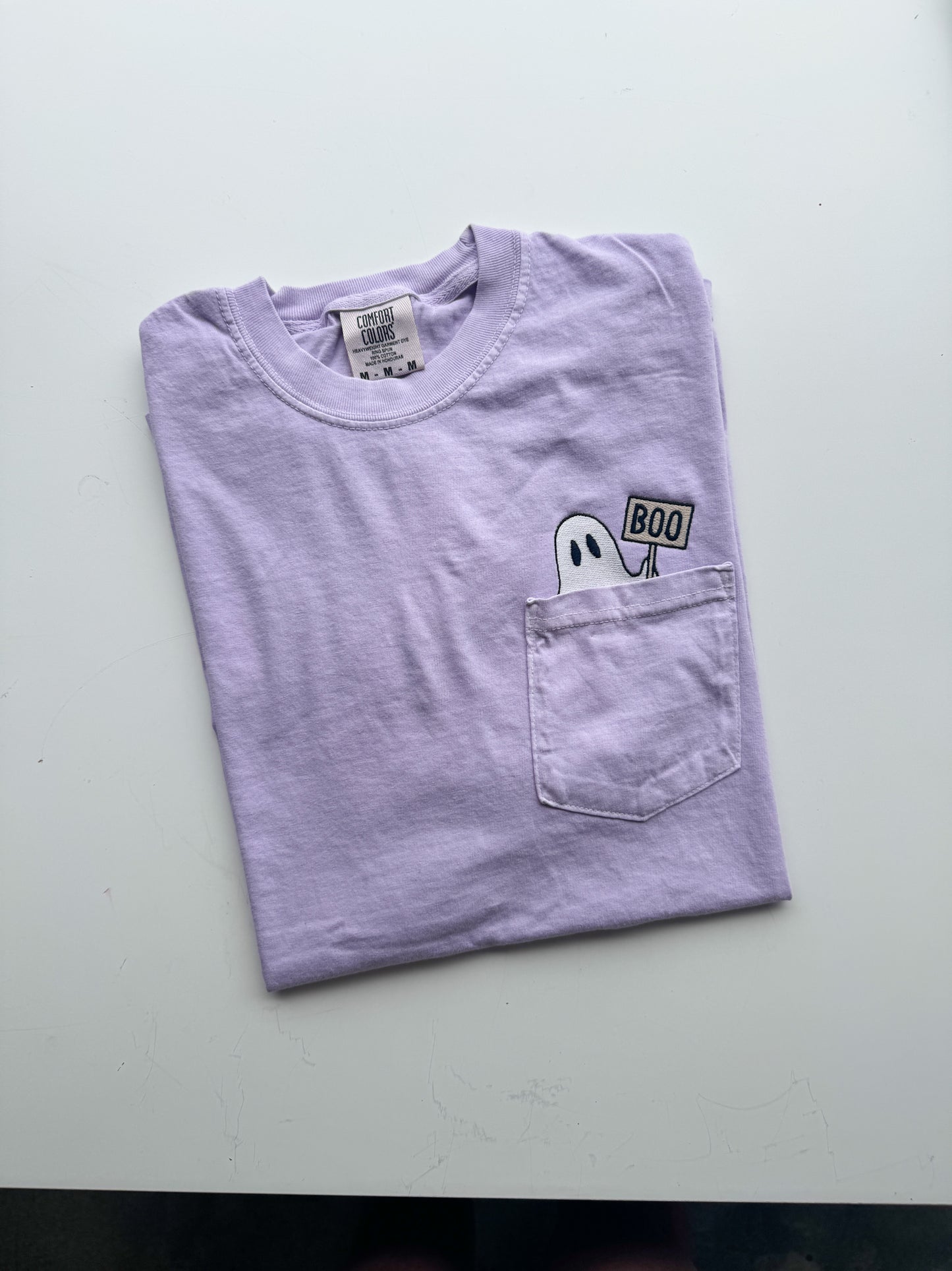 Boo Ghost Pocket Tee