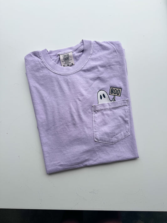 Boo Ghost Pocket Tee