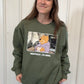 Mentally, I'm Here Pooh Bear Fall Crewneck Sweatshirt