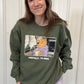 Mentally, I'm Here Pooh Bear Fall Crewneck Sweatshirt