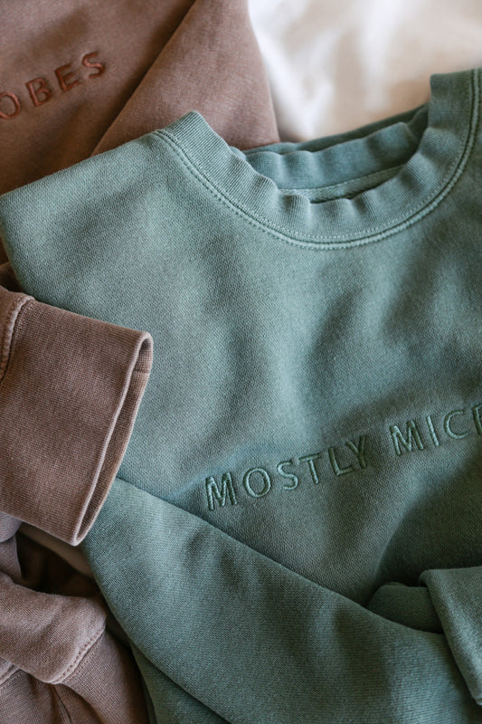 Mostly Microbes Sweatshirt