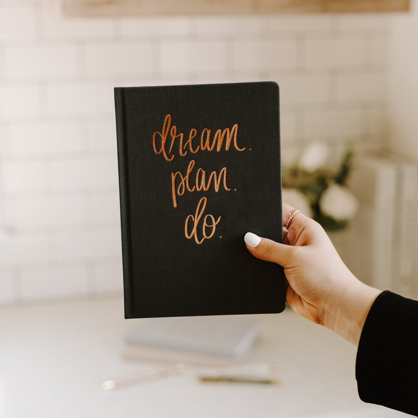 Dream Plan Do Fabric Journal