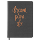 Dream Plan Do Fabric Journal