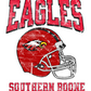 Custom Football Mascot Printed T-Shirt