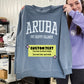 Custom Vintage Arched Text Adult Sweatshirt or Hoodie